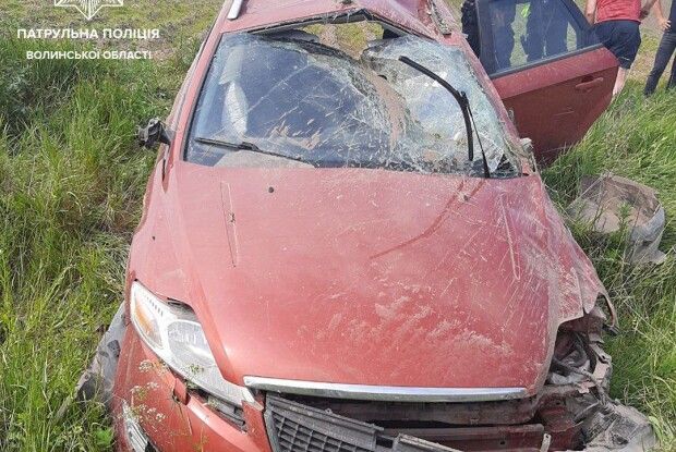 Патрульні показали наслідки ДТП через п’янство водія