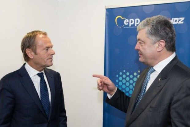 Порошенко у листі Дональду Туску закликав ЄС не дати Росії використати пандемію для зняття санкцій