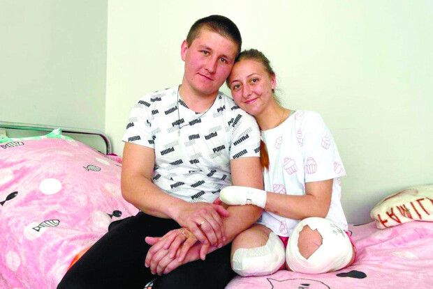 Хоч без ніг, але наречена. Бо у них велике кохання