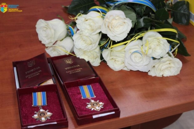 На Рівненщині двох загиблих бійців відзначили орденами «За мужність» (Фото)