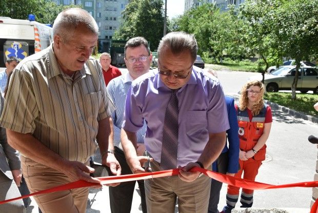 У Луцьку відкрили черговий пункт екстреної допомоги