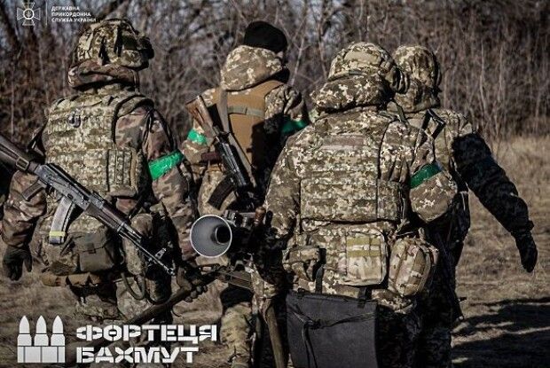 Під Бахмутом прикордонники відбили декілька штурмових атак ворога
