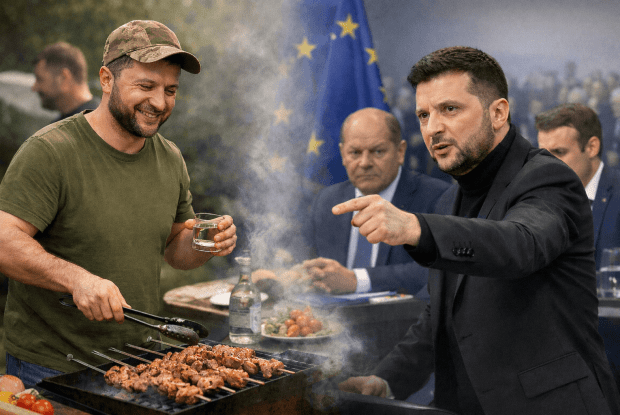 Готувався до шашликів, а зараз повчає Європу