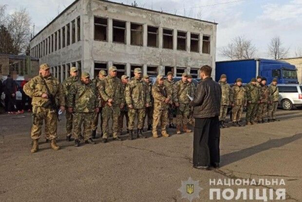 Бійці спецпідрозділу «Світязь» відправилися в зону ООС (Фото)