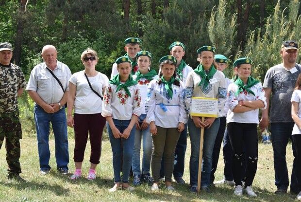 Вчетверте «Юний патріот» зібрав школярів району