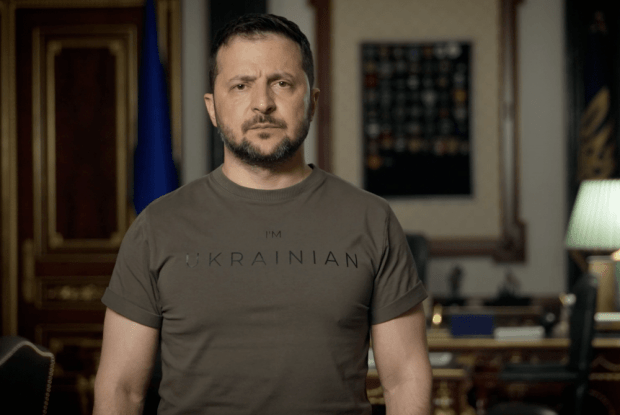 Що сказав Президент Зеленський про падіння літака Іл-76 в росії (Відео)