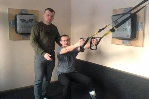 Андрій Зань з Гіркої Полонки готується до «Ігор нескорених»