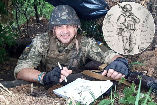 Головнокомандувач ЗСУ показав воїна, який уміє «стріляти»... олівцями (Відео)