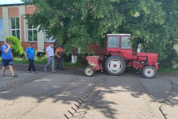 У селі на Волині облаштували футбольне поле