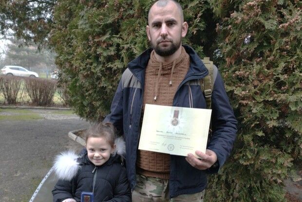 Захисник з Волині отримав відзнаку Президента «За оборону України» 