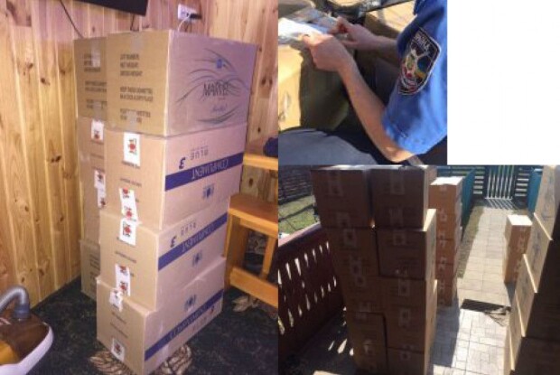 У ковельчанина вдома знайшли незаконні цигарки і спирт на мільйон гривень