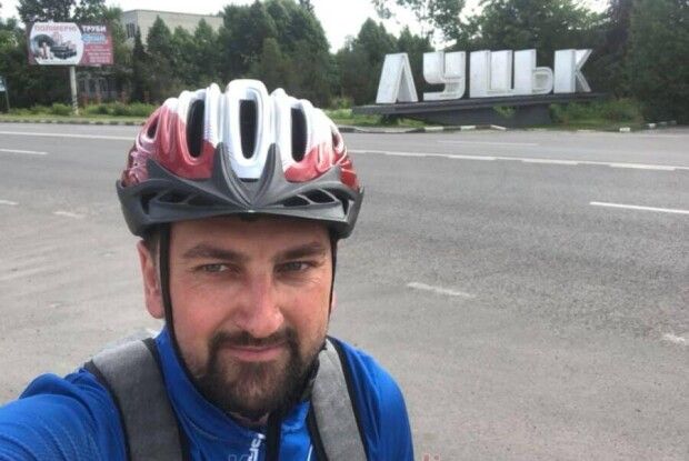 Заступник мера Ковеля приїхав з Луцька на роботу велосипедом