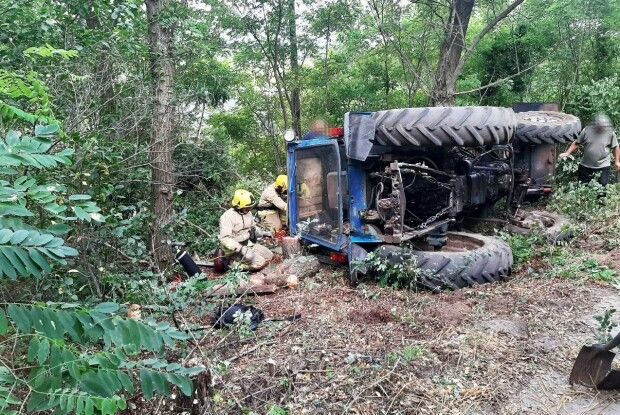 На Поліссі загинув тракторист