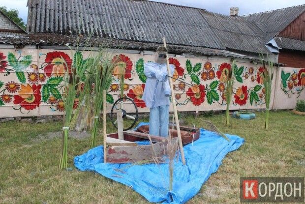 У Біличах на День села діяла тематична «рибальська» фотозона