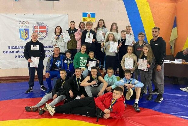 На Волині відбулися змагання із вільної боротьби