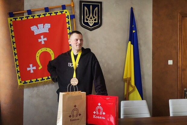 Спортивна спільнота Ковеля привітала незламного Костянтина Копелюка