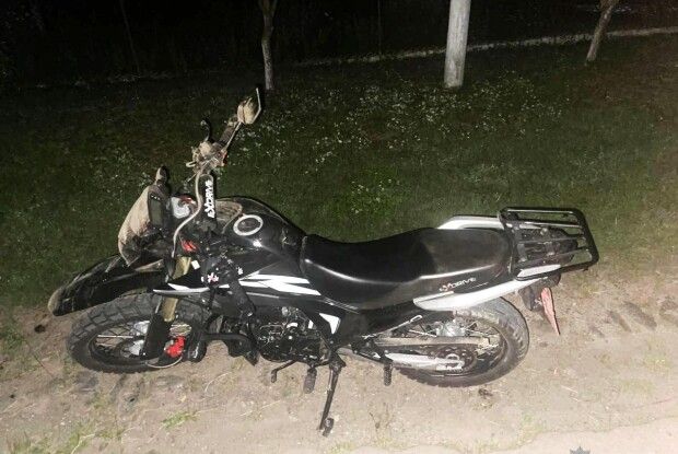 На Поліссі розбився мотоцикліст