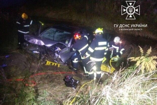 На Волині в ДТП постраждали троє людей (Фото)