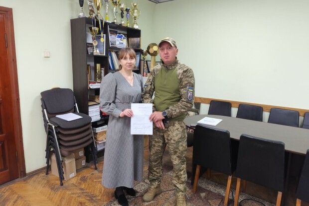 Громада на Волині зібрала кошти на спецтехніку для свого захисника