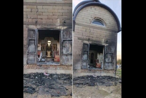 Чому загорівся храм у Старих Кошарах на Ковельщині?