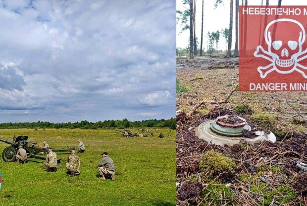 Уздовж кордону з білоруссю волинська тероборона нарощує фортифікаційне обладнання (Фото)