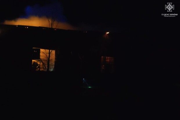 На Волині горіла майстерня