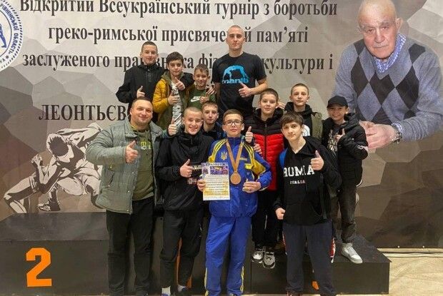 Волиняни здобули медалі на турнірі з греко-римської боротьби
