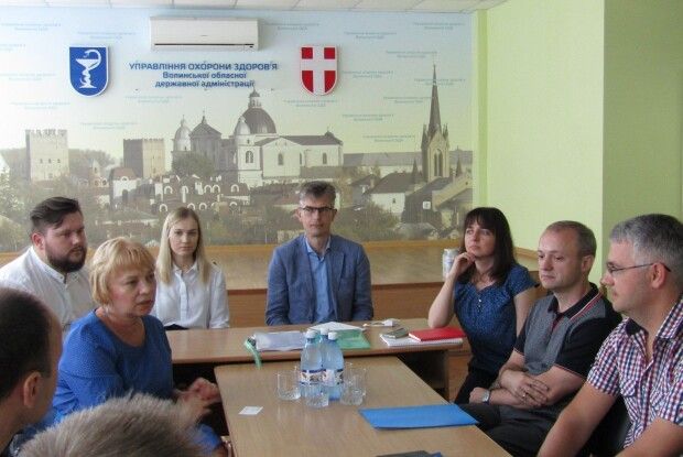 У Луцьку відбулася зустріч з фахівцями ВООЗ