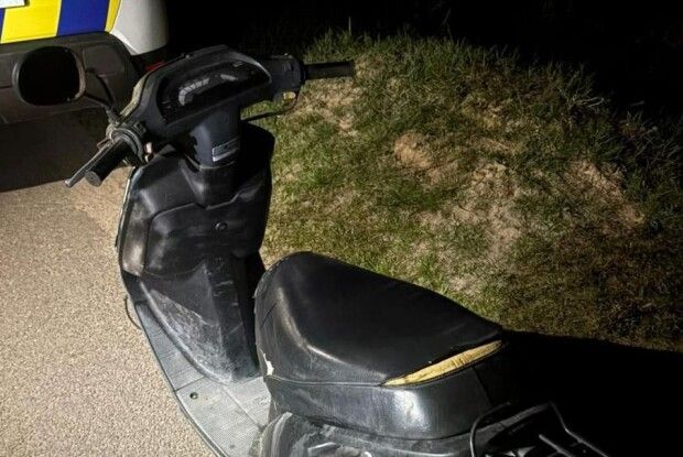 На Волині травмувався п'яний скутерист після падіння на асфальт