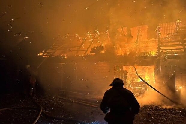 У колишньому райцентрі на Волині вирувала пожежа