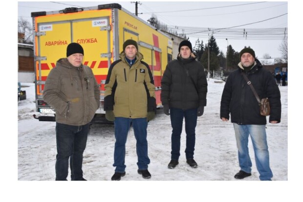 Луцькі комунальники повернулися з Києва, де ліквідовували наслідки російських обстрілів на енергетичну інфраструктуру