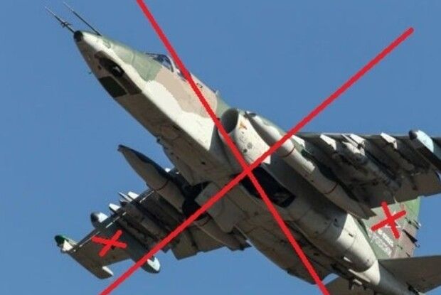 Повітряні сили збили ворожий штурмовик Су-25 на Херсонщині