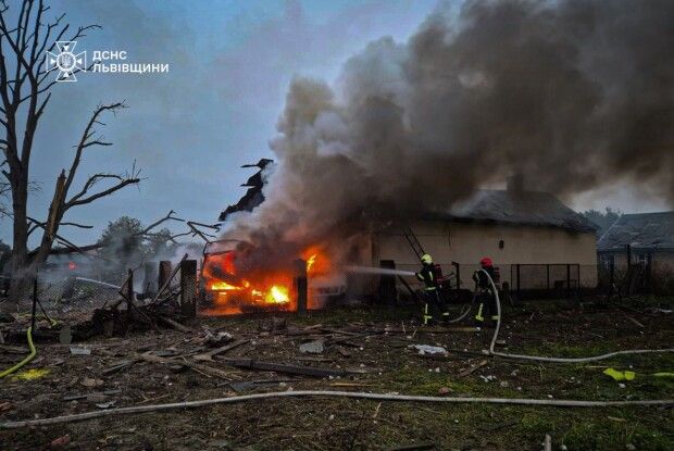 росія атакувала 50 ракетами та 500 дронами дев’ять областей України