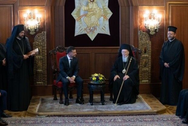 На зустрічі Зеленського з Варфоломієм щось пішло не так