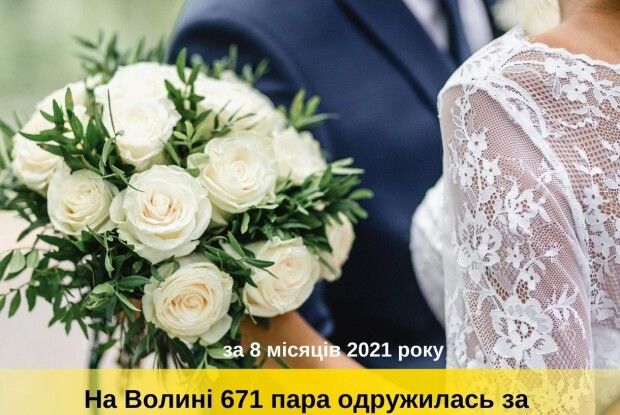 У Луцькому замку, драмтеатрі імені Т.Шевченка, і навіть, в «Луцькрекламі» можна зареєструвати... шлюб за добу