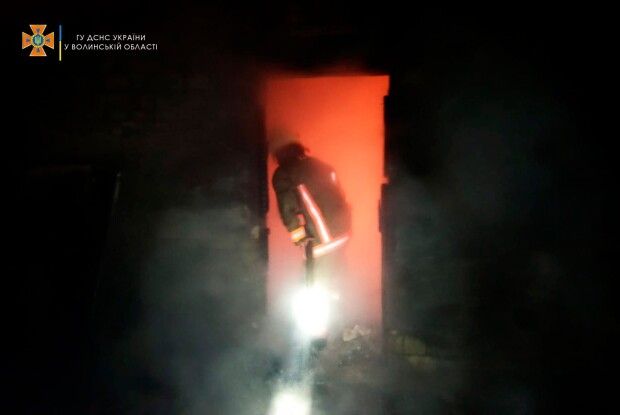На Волині в пожежі згорів чоловік