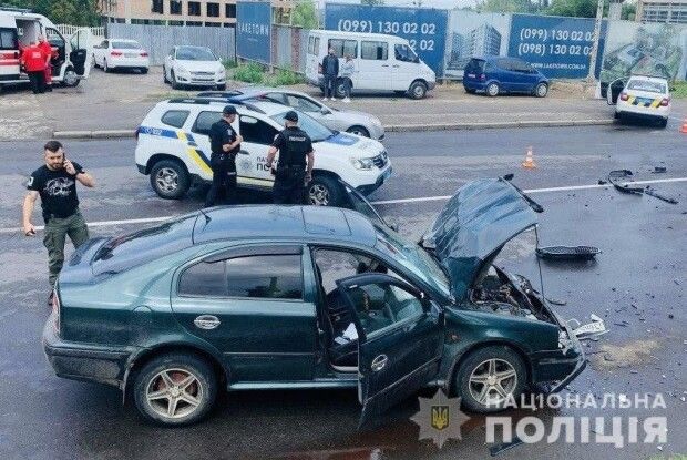 Утікав від поліції і травмував патрульного (Фото)