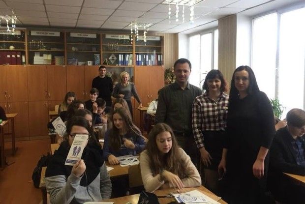 Головний юрист Волині провів відкритий урок