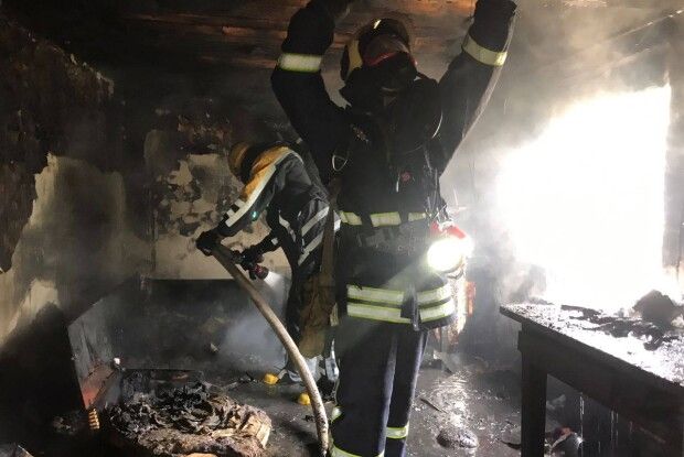 На Волині на місці пожежі виявили загиблу людину (Відео)