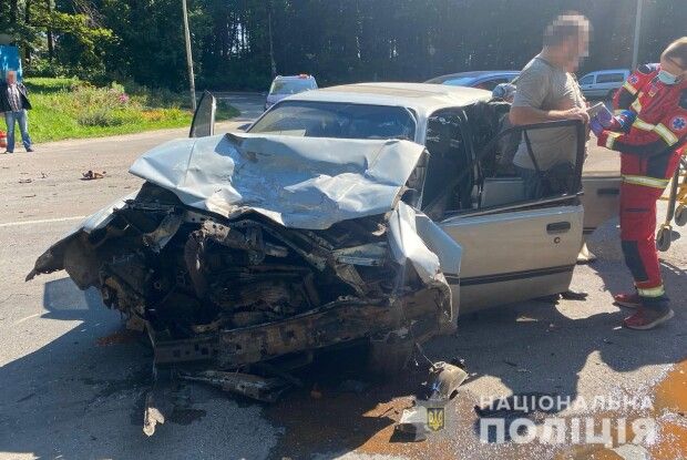 У Ківерцях автотроща, двоє водіїв госпіталізовані (Фото)