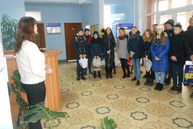 Любешівським випускникам розповіли про вибір професії