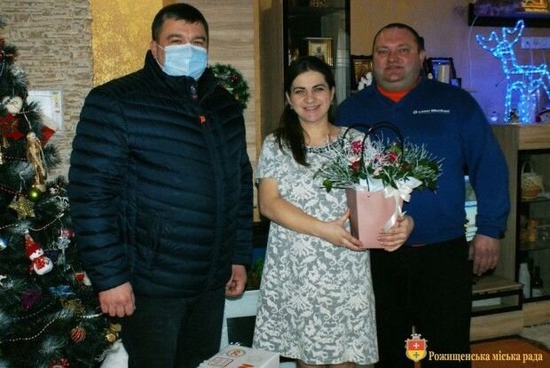 Мер Рожища поїхав на хрестини