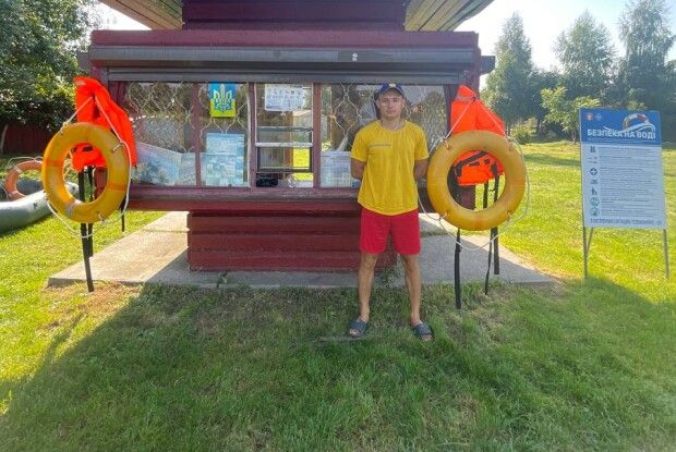 На місцевому пляжі у Луцьку рятувальники запобігли трагедії