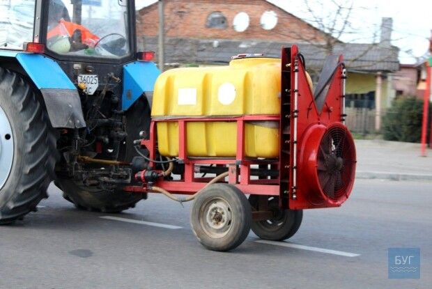 Сьогодні знову будуть дезинфікувати вулиці Володимира-Волинського
