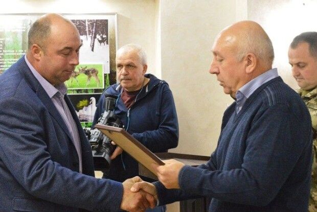 Волинським лісівникам-учасникам АТО вручили нагороди