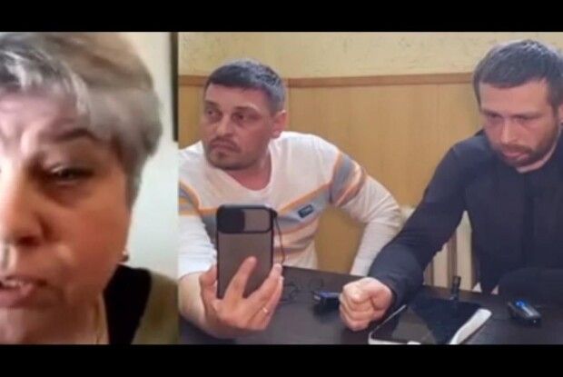 Матір полоненого окупанта цинічно виправдала війну (Відео)