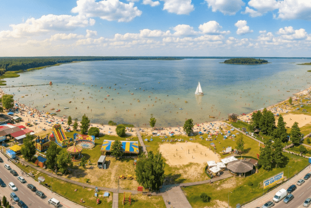 +25°C – це... температура води в озері Світязь! 
