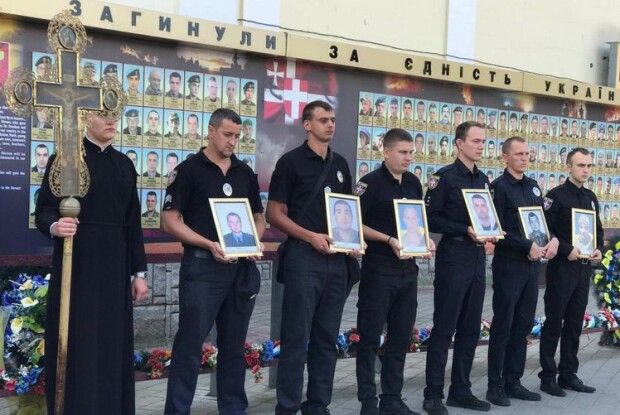 На Волині вшанували пам'ять загиблих працівників внутрішніх справ