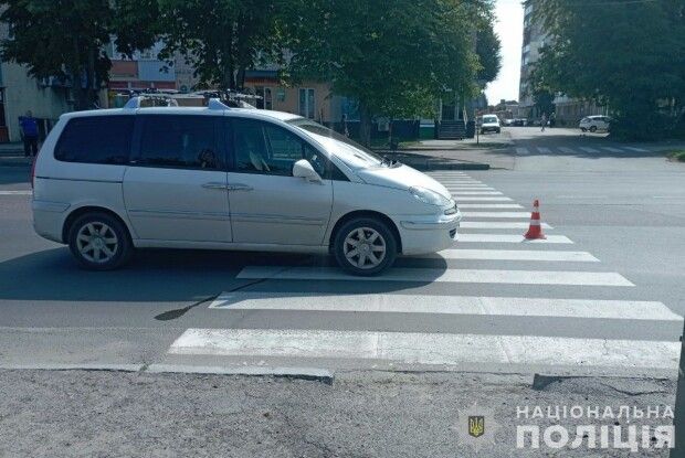 У Луцьку на пішохідному переході збили дитину