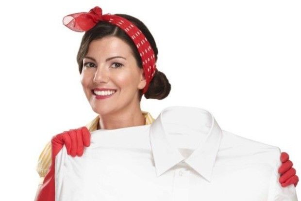 Відбілюємо комір або контрастні елементи на чорному платті